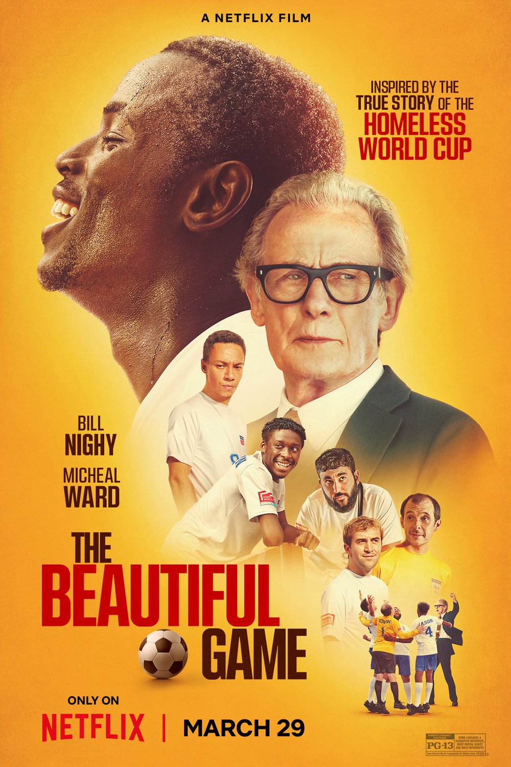 L'affiche du film The Beautiful Game