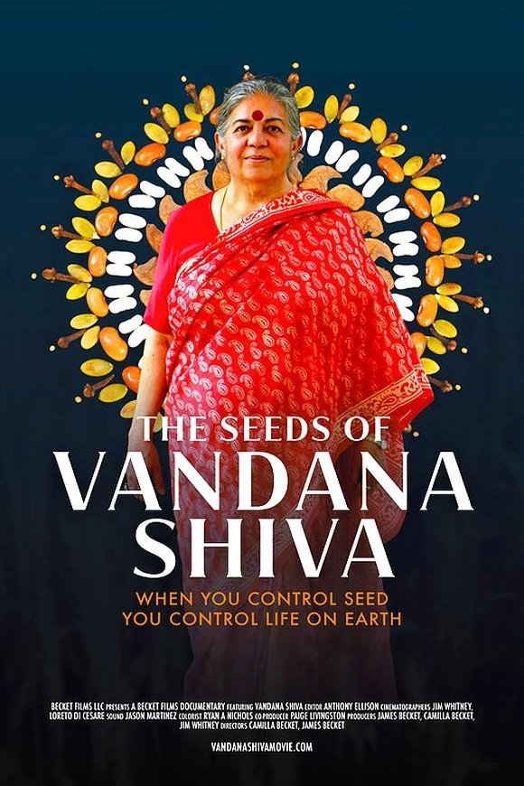 L'affiche du film The Seeds of Vandana Shiva