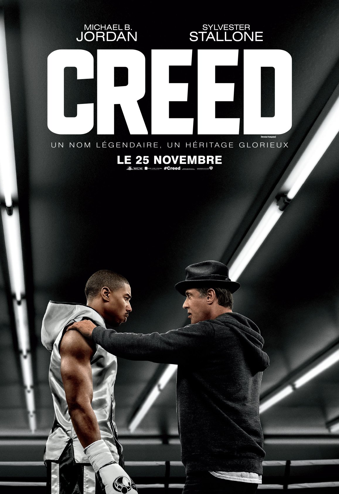 L'affiche du film Creed v.f.