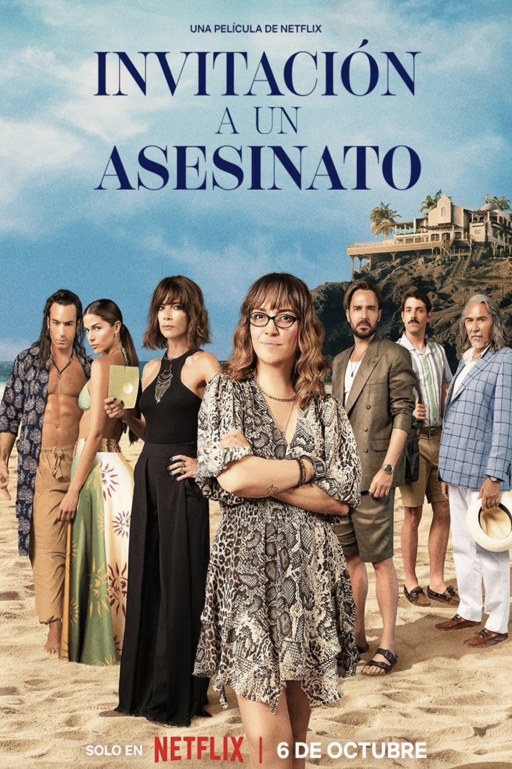 Spanish poster of the movie Invitación a un Asesinato