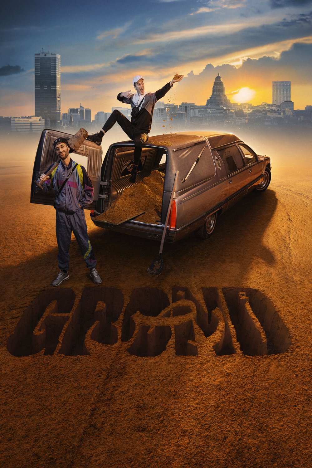 L'affiche originale du film Grond en arabe
