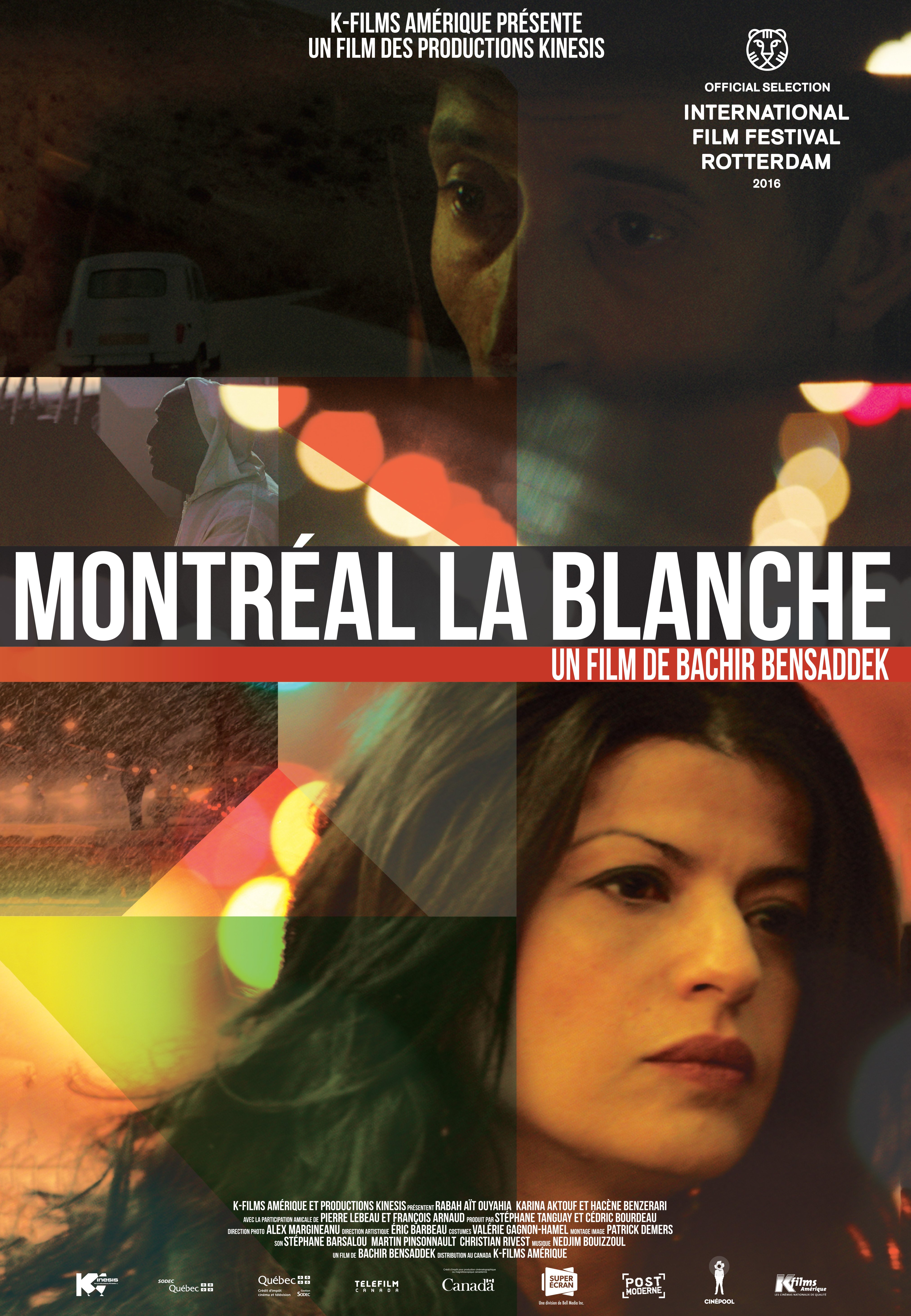 L'affiche du film Montréal La Blanche