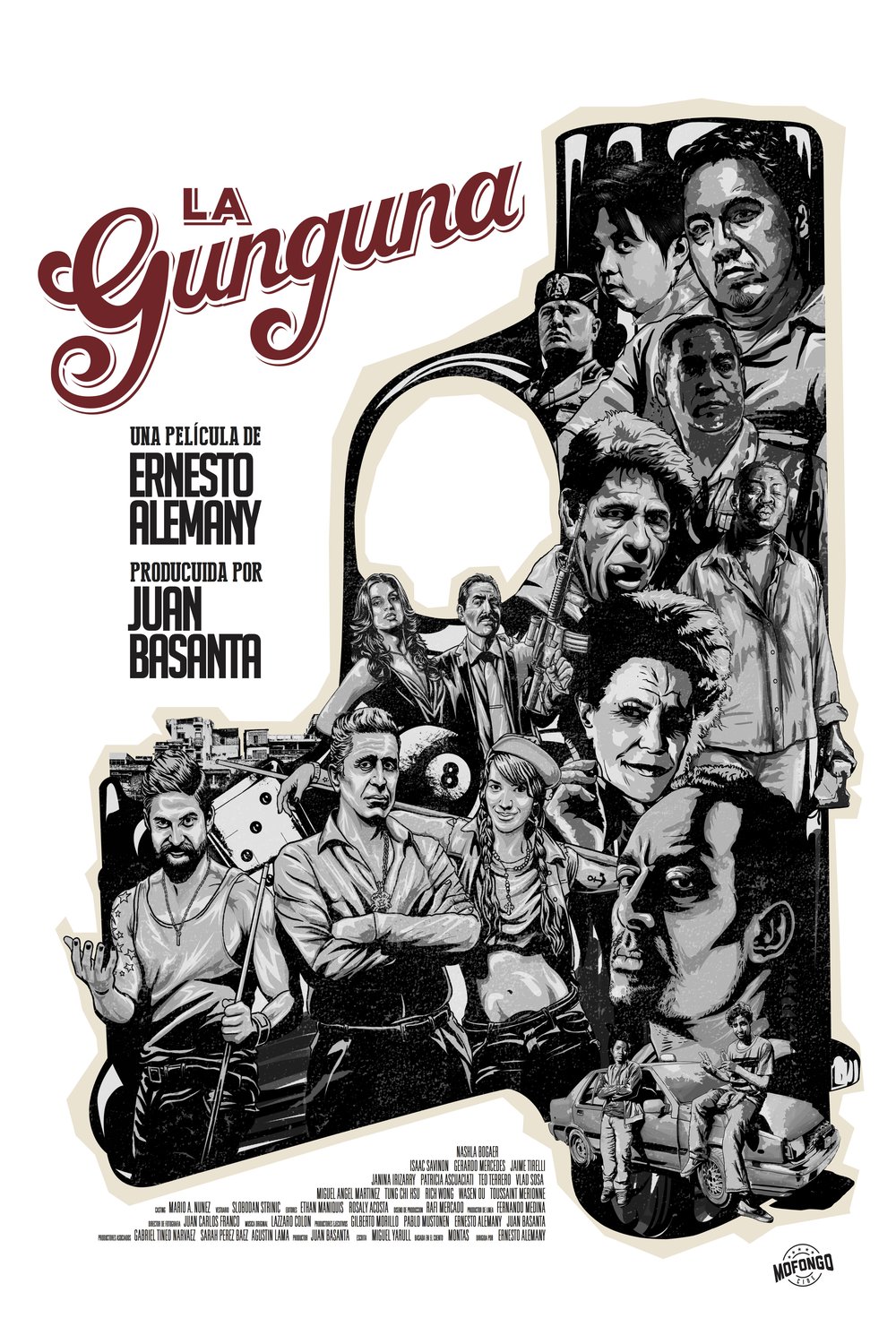 L'affiche originale du film La Gunguna en espagnol