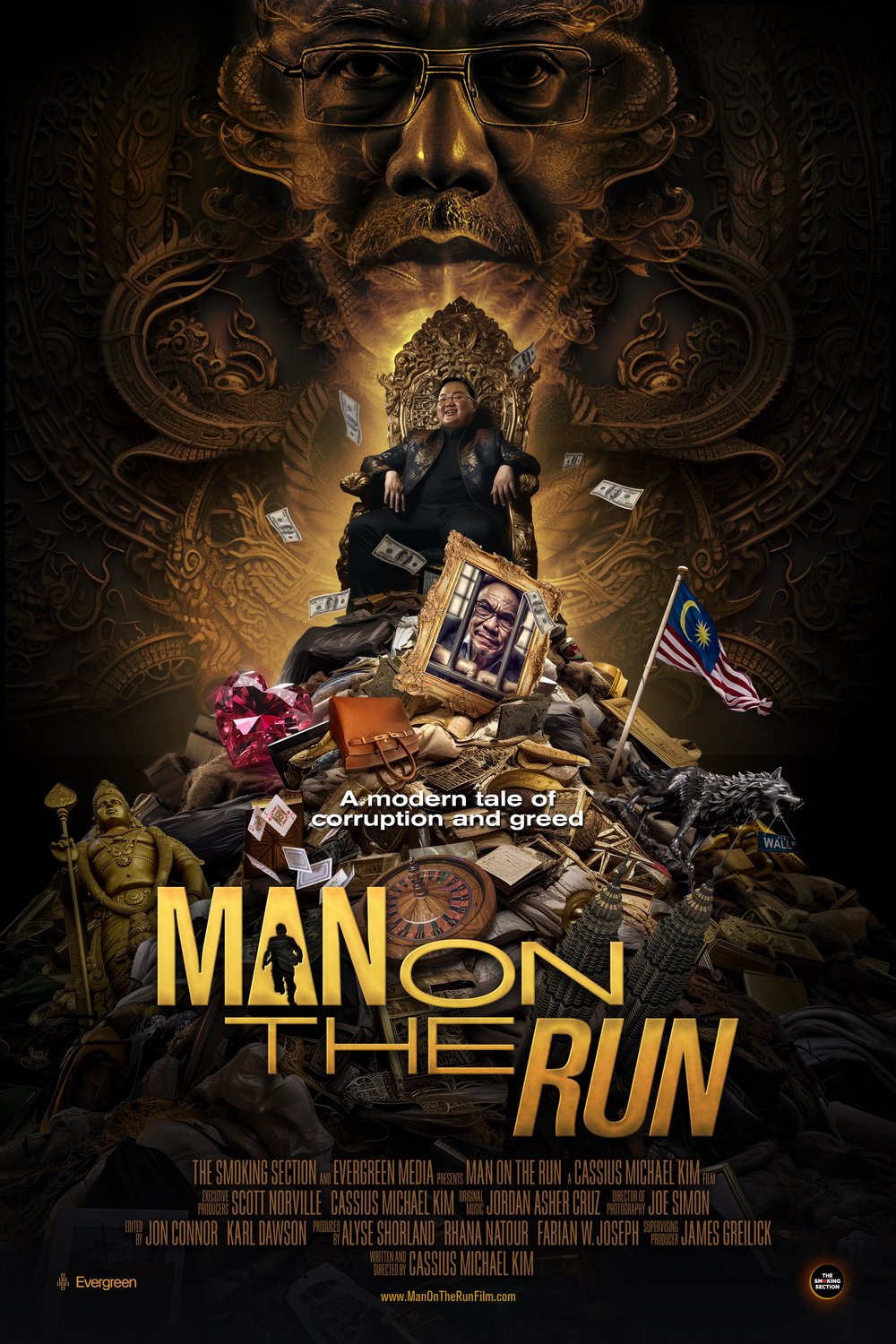 L'affiche du film Man on the Run
