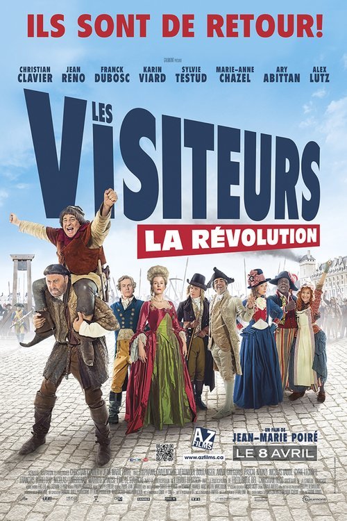 L'affiche du film Les Visiteurs: La Révolution