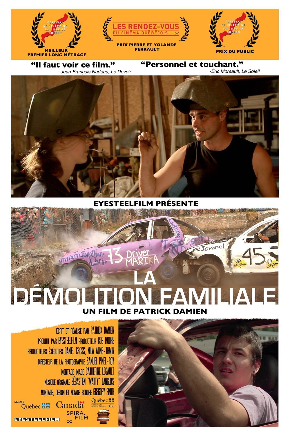 L'affiche du film La Démolition familiale