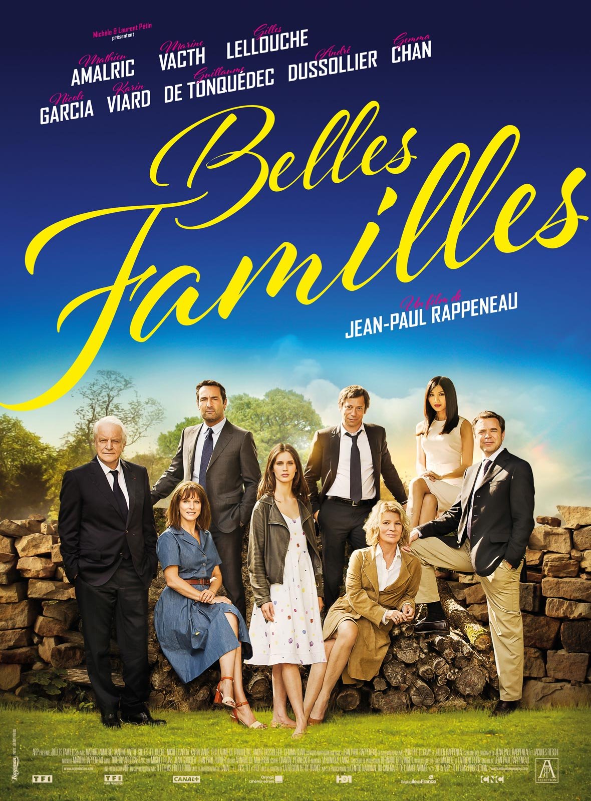 L'affiche du film Belles Familles