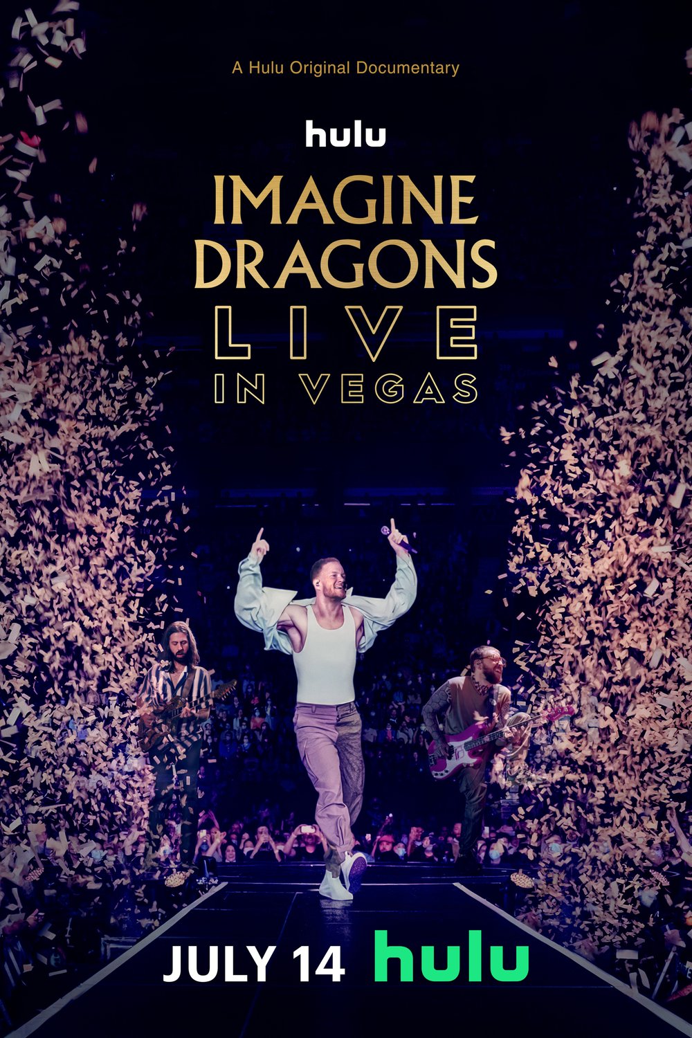 L'affiche du film Imagine Dragons Live in Vegas