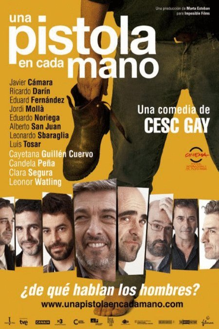 L'affiche originale du film Una Pistola en cada mano en espagnol
