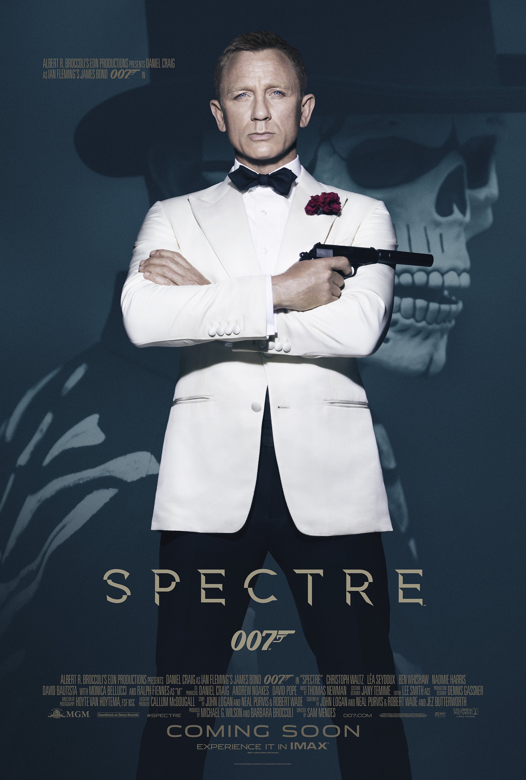L'affiche du film Spectre