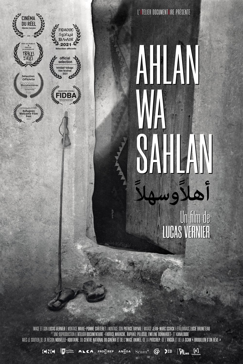 Arabic poster of the movie Ahlan wa sahlan