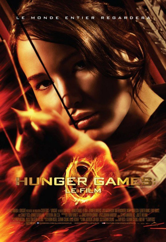 L'affiche du film Hunger Games: Le film v.f.