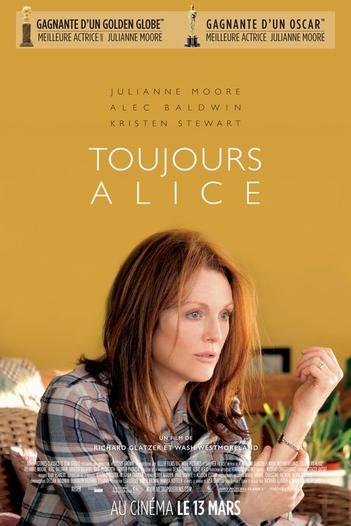 L'affiche du film Toujours Alice