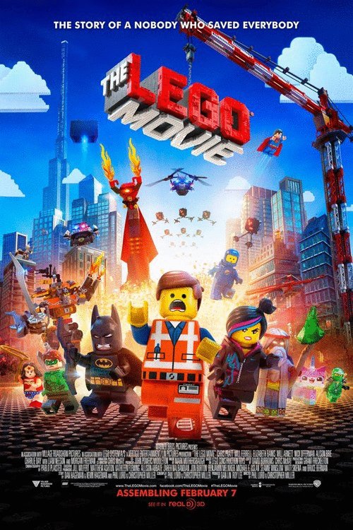 L'affiche du film Le Film Lego v.f.
