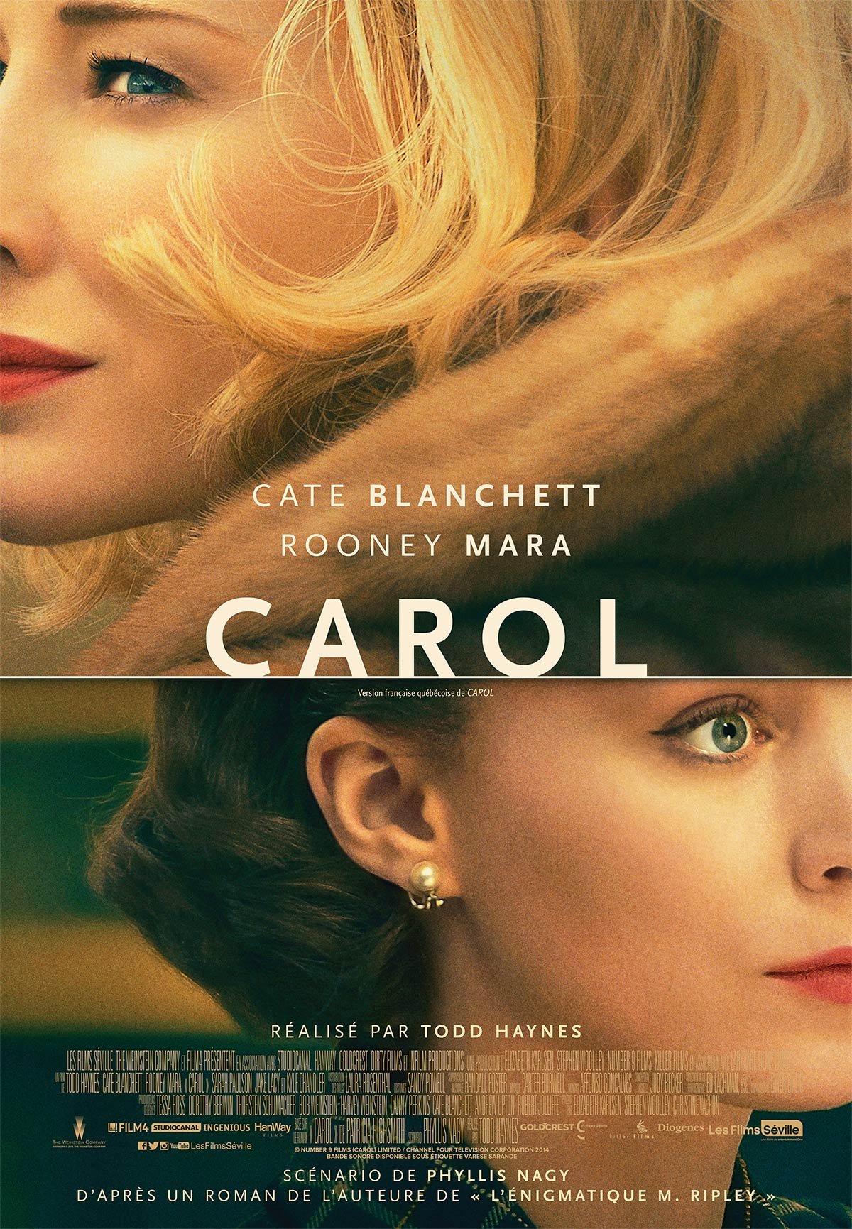L'affiche du film Carol v.f.
