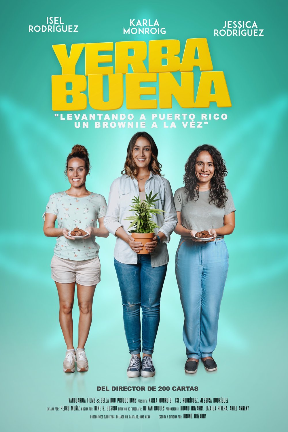 Spanish poster of the movie Yerba Buena