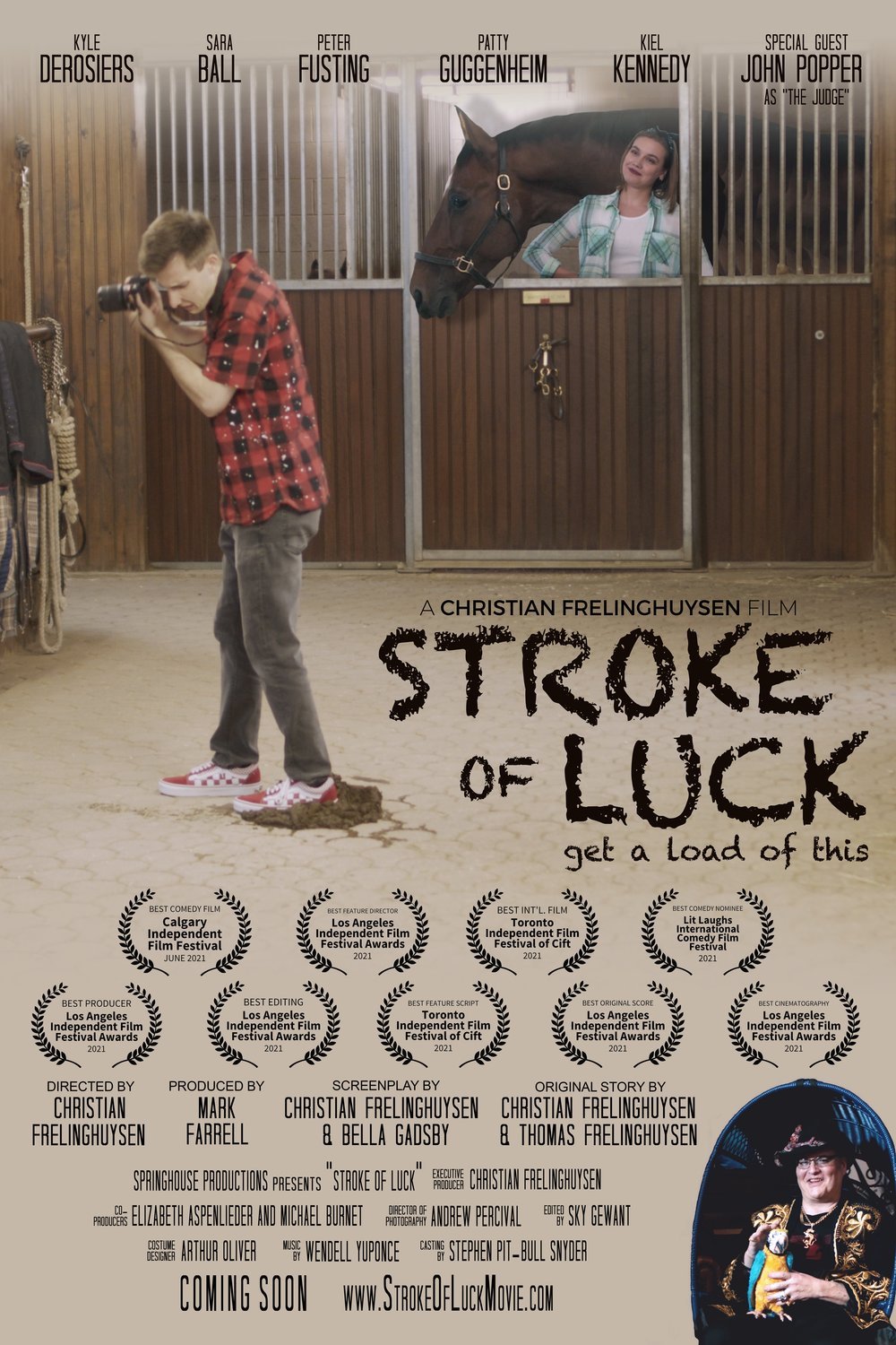 L'affiche du film Stroke of Luck
