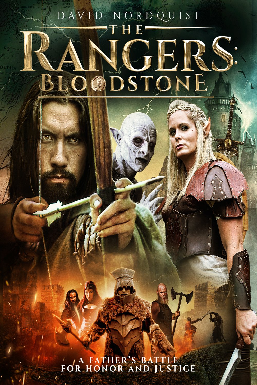 L'affiche du film The Rangers: Bloodstone