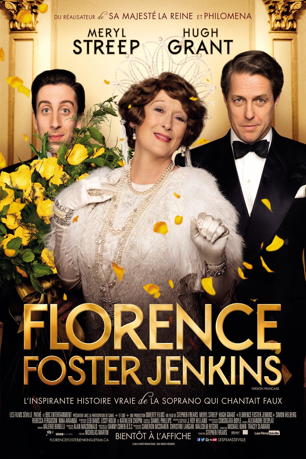 L'affiche du film Florence Foster Jenkins v.f.