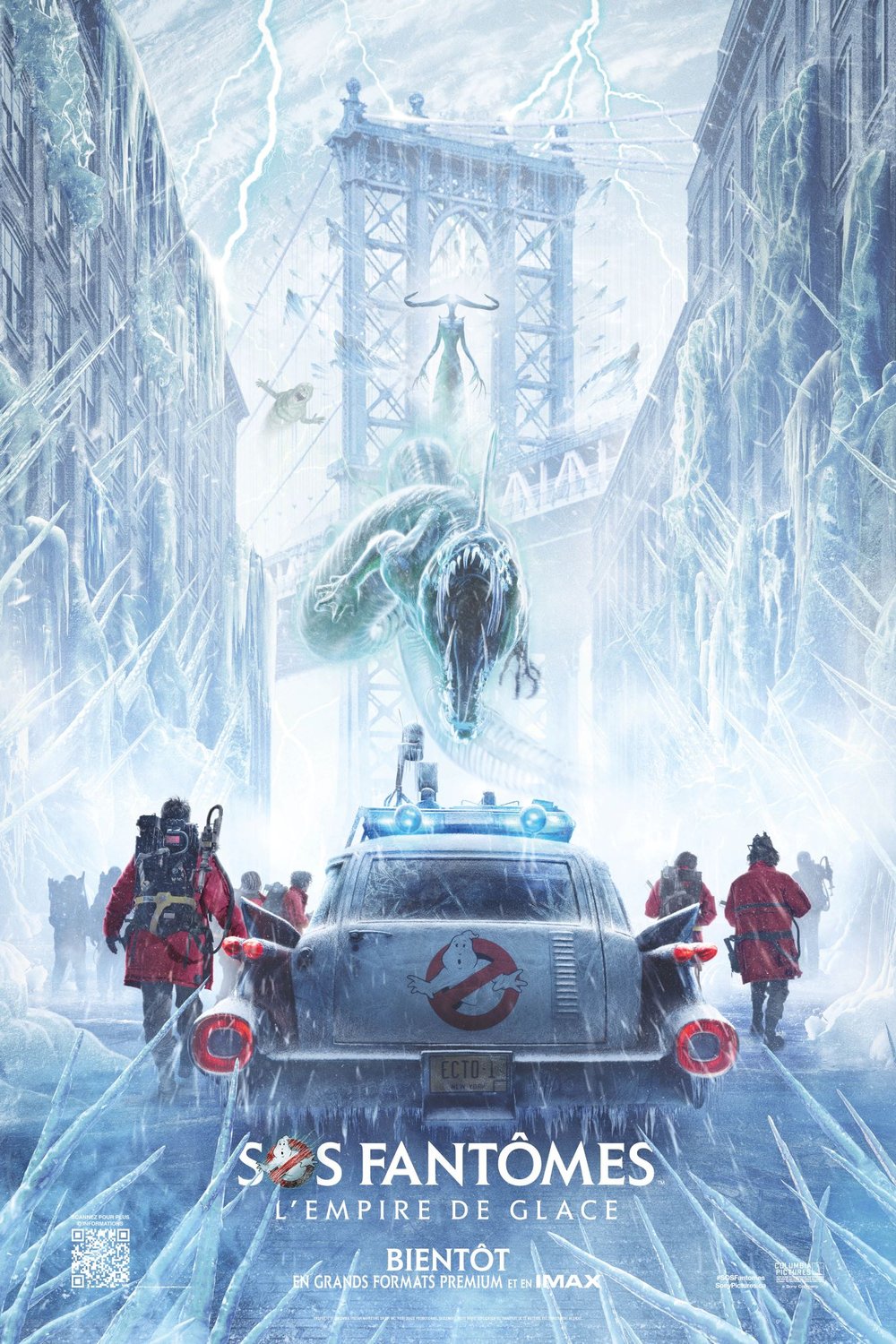 L'affiche du film SOS Fantômes: L'empire de glace
