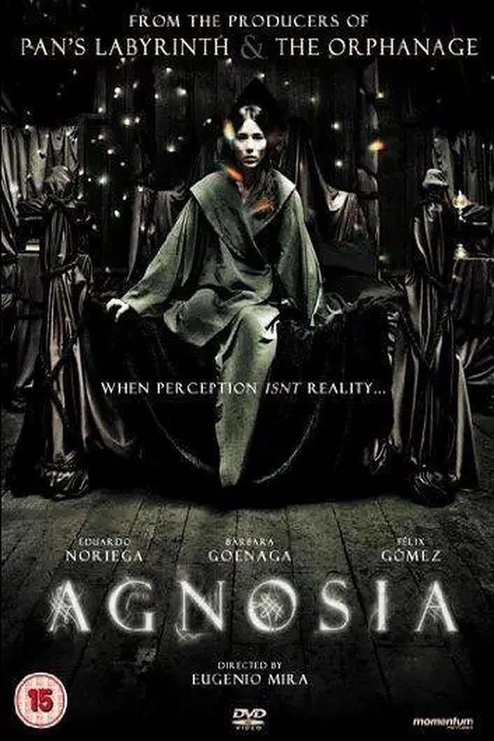 L'affiche originale du film Agnosia en espagnol