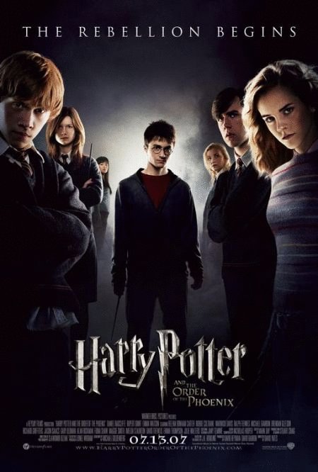 L'affiche du film Harry Potter et l'Ordre du Phénix