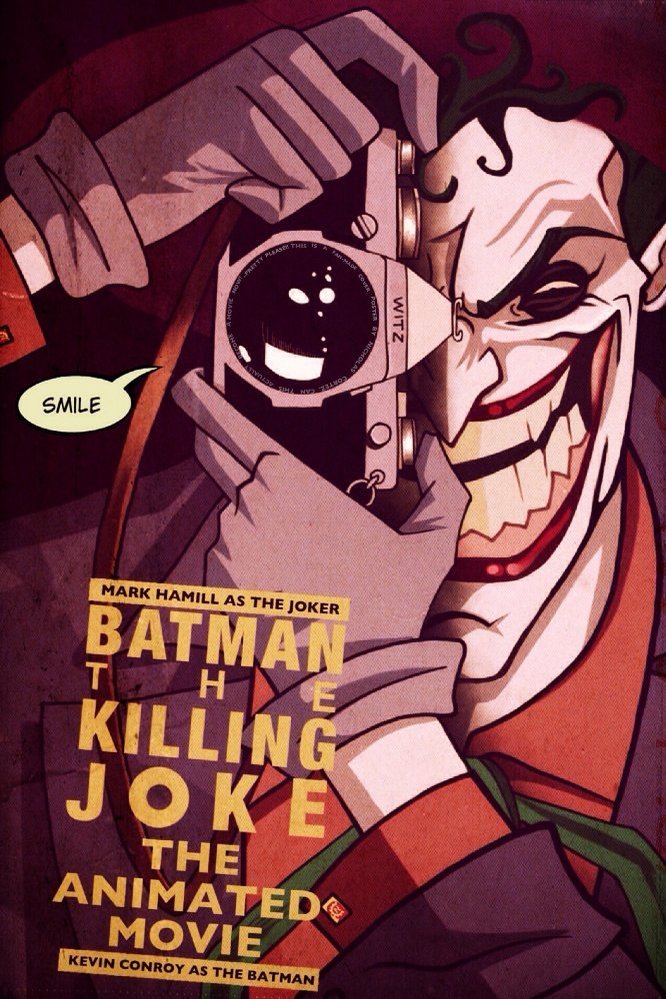 L'affiche du film Batman: The Killing Joke