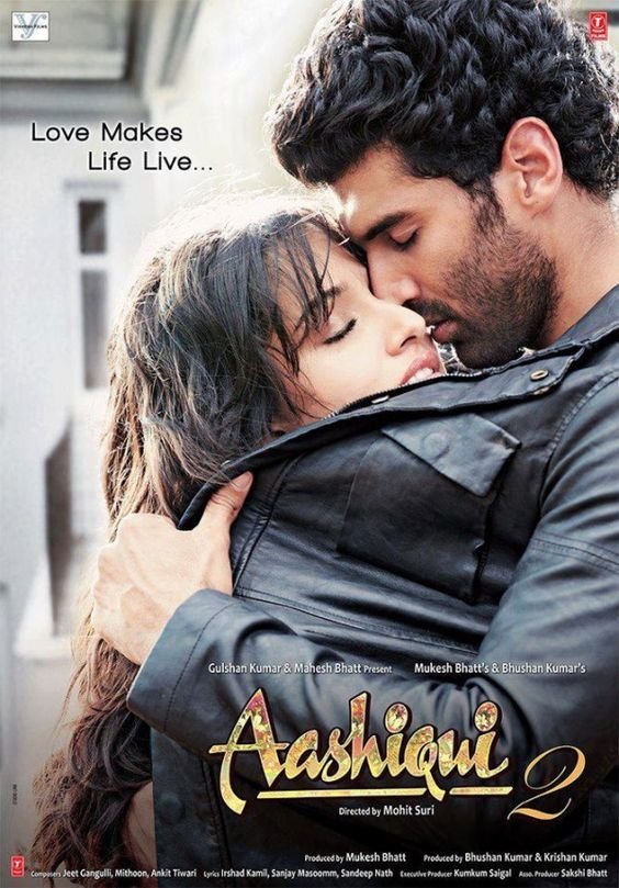 L'affiche originale du film Aashiqui 2 en Hindi