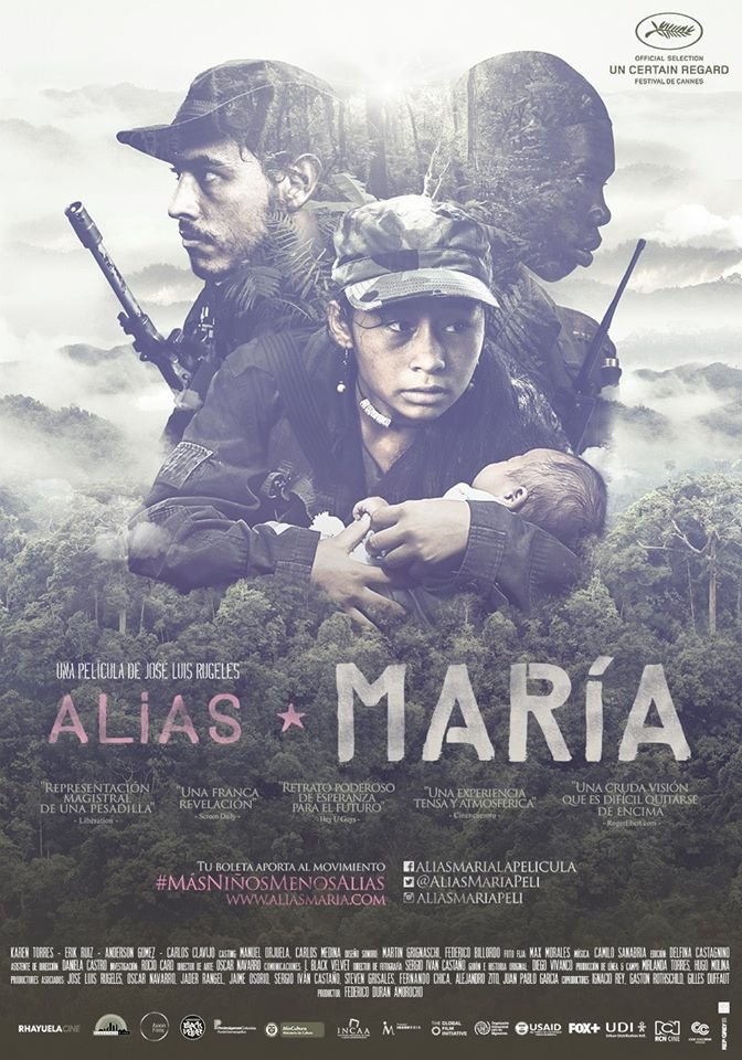 L'affiche originale du film Alias María en espagnol