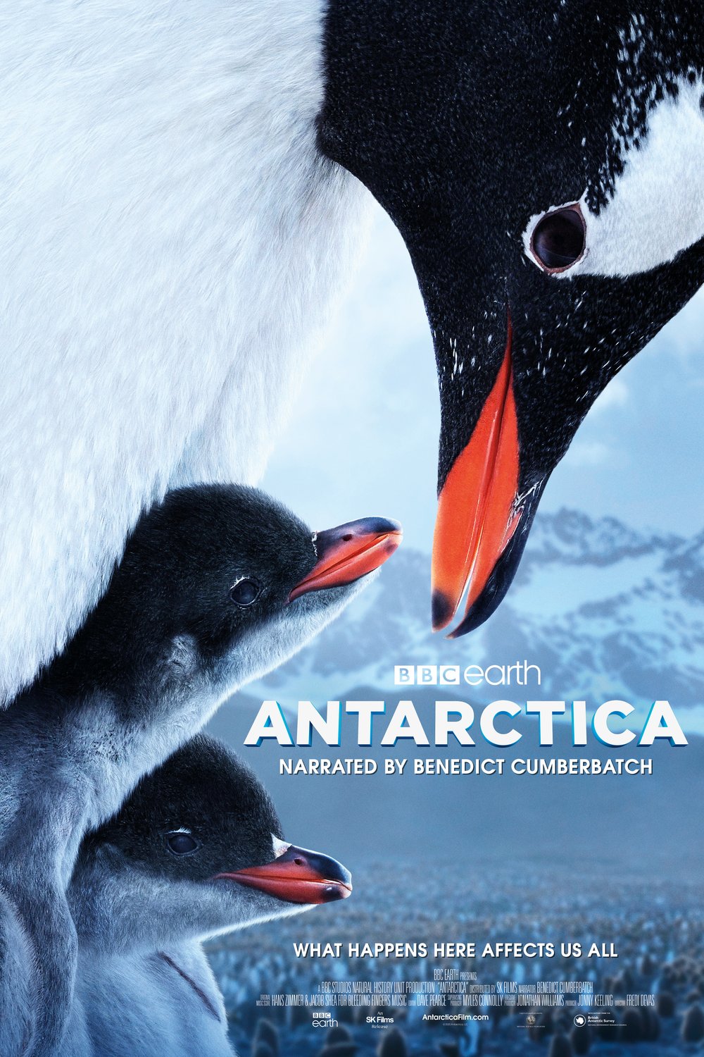 L'affiche du film Antarctica