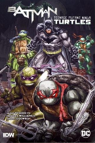L'affiche du film Batman Vs. Teenage Mutant Ninja Turtles