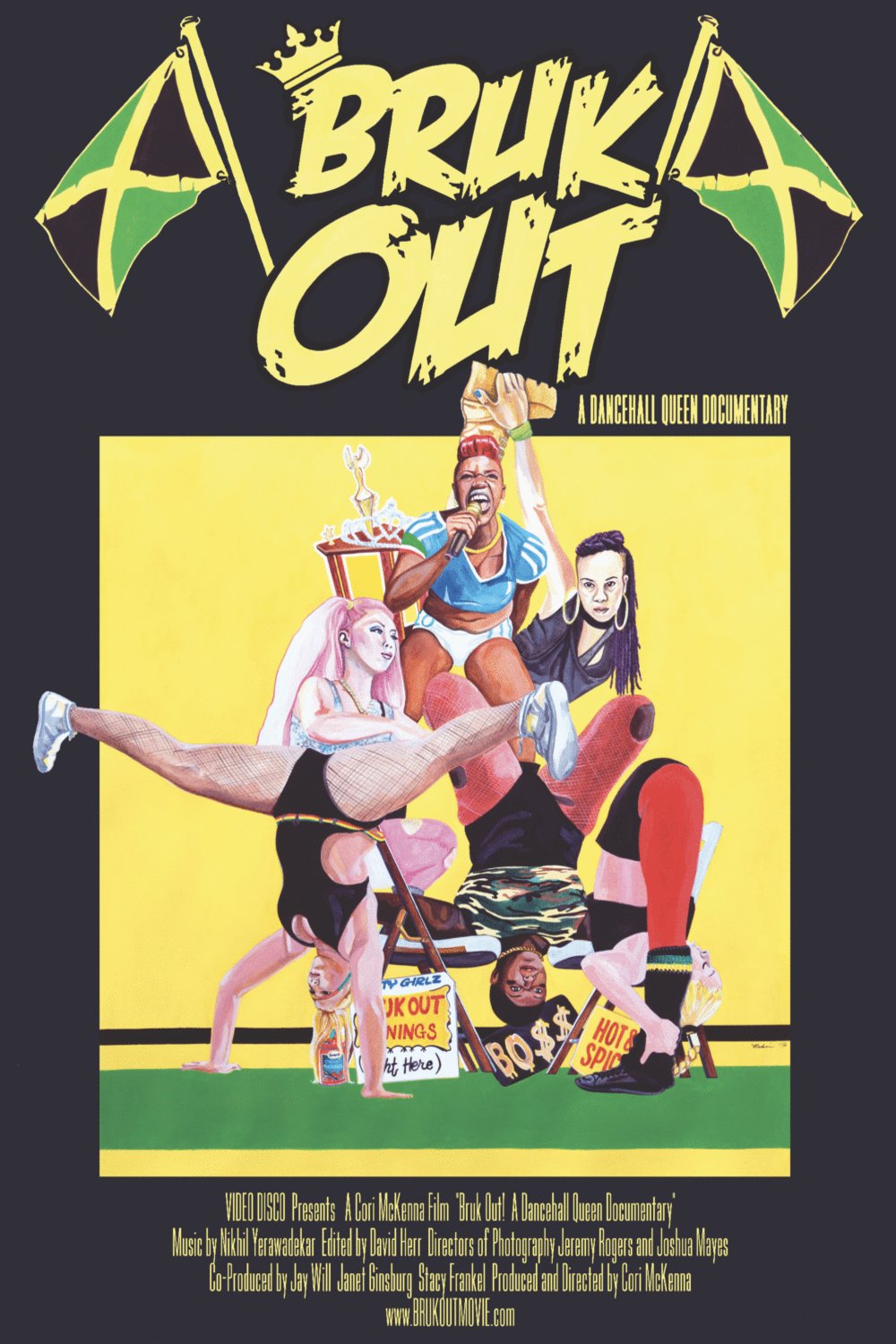 L'affiche du film Bruk Out! A Dancehall Queen Documentary