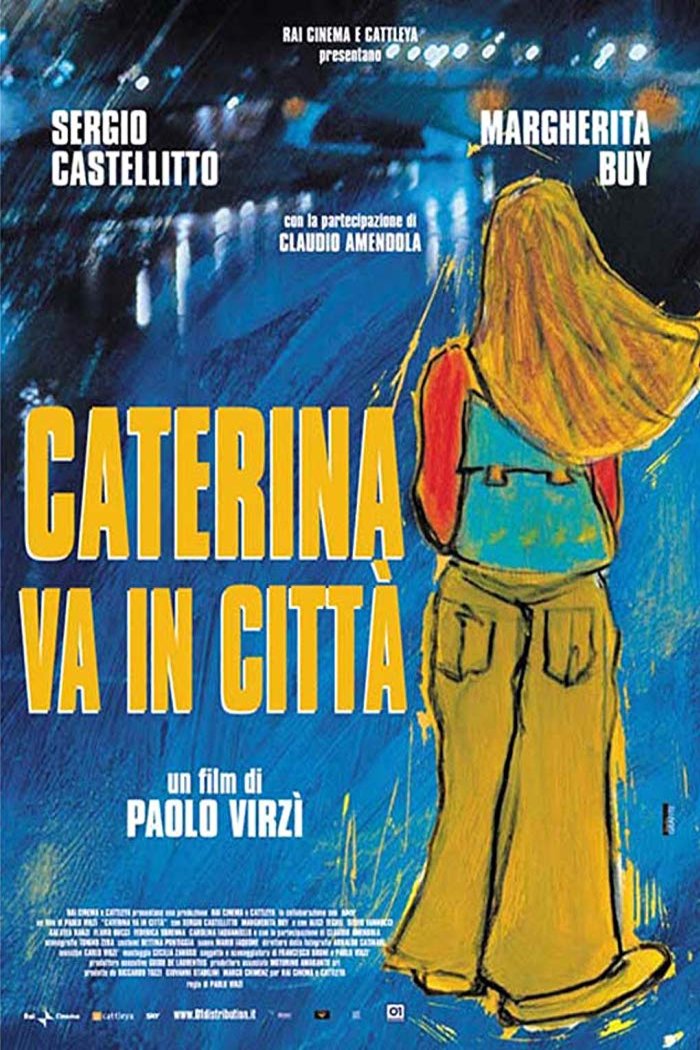 L'affiche originale du film Caterina in the Big City en italien