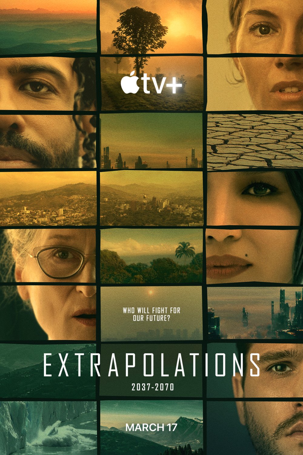 L'affiche du film Extrapolations