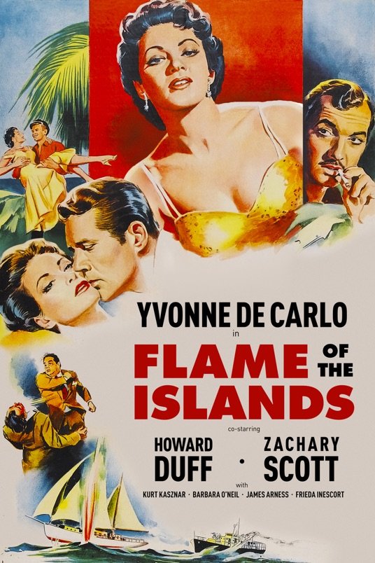 L'affiche du film Flame of the Islands