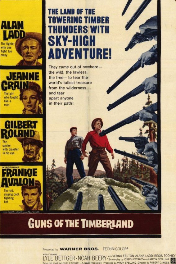 L'affiche du film Guns of the Timberland