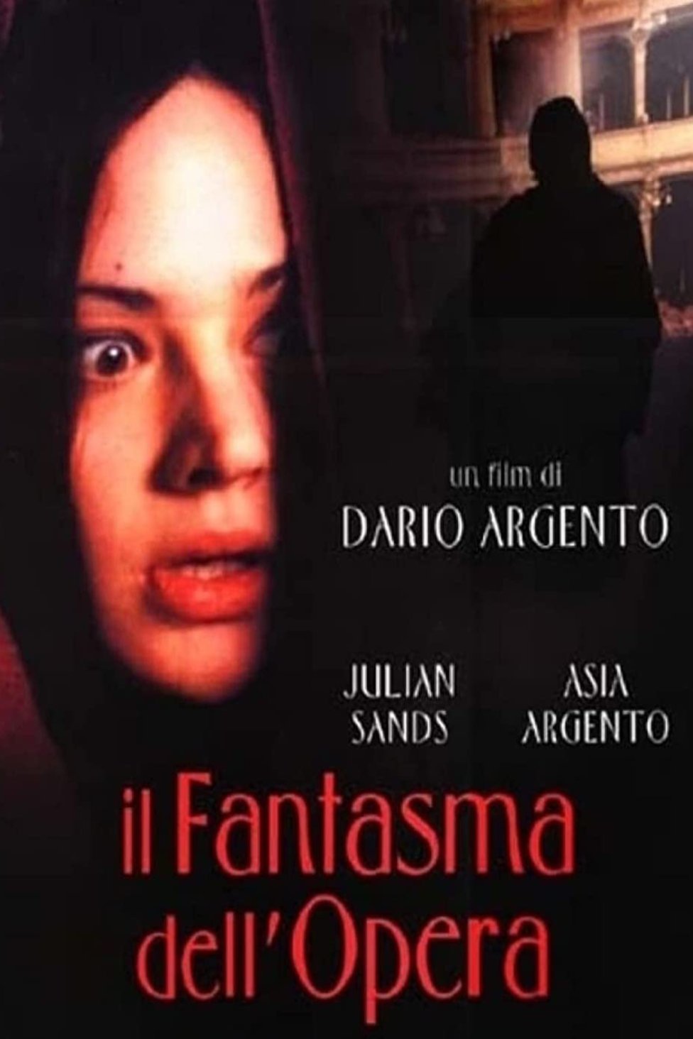 L'affiche originale du film Il fantasma dell'opera en italien