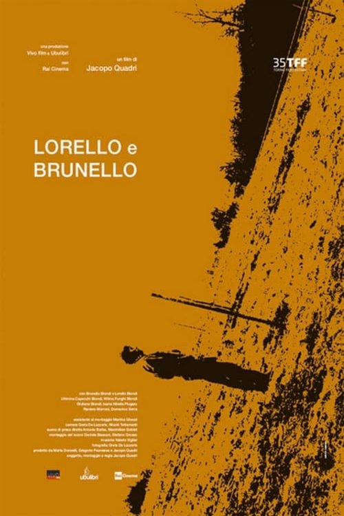 L'affiche originale du film Lorello et Brunello en italien