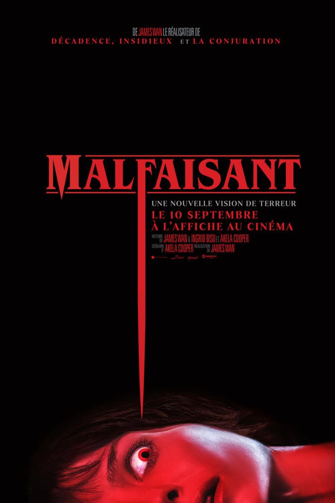 L'affiche du film Malfaisant
