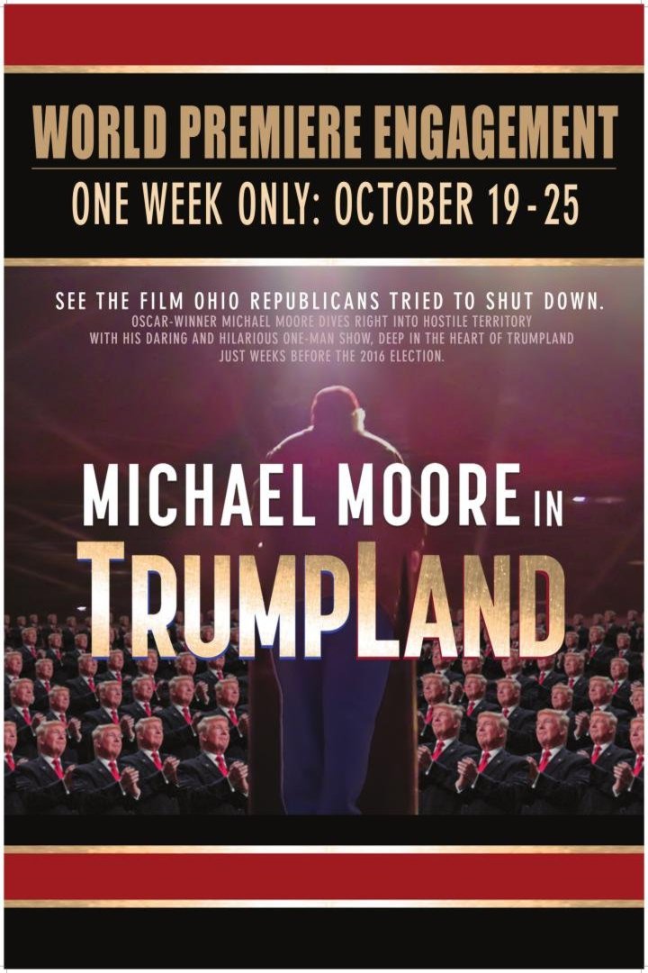 L'affiche du film Michael Moore in Trumpland