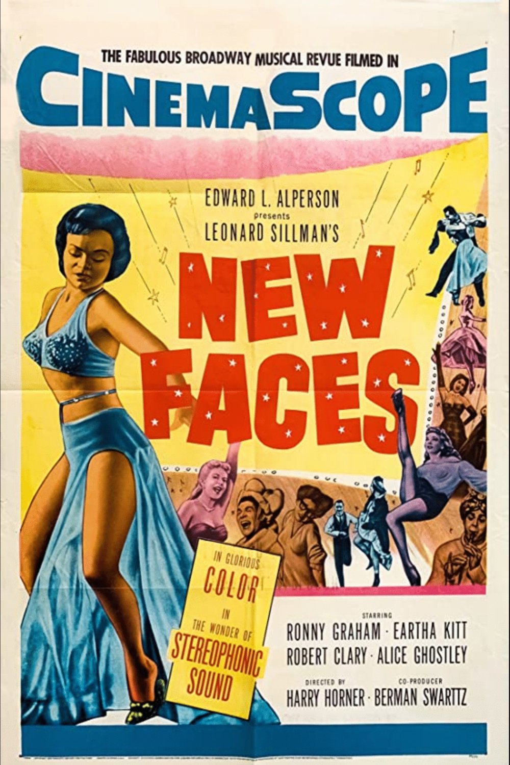 L'affiche du film New Faces