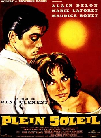 Italian poster of the movie Plein soleil