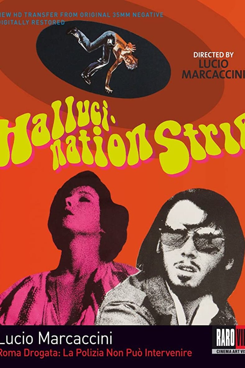 L'affiche originale du film Hallucination Strip en italien