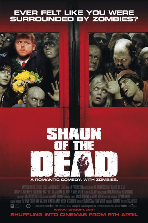 L'affiche du film Shaun of the Dead