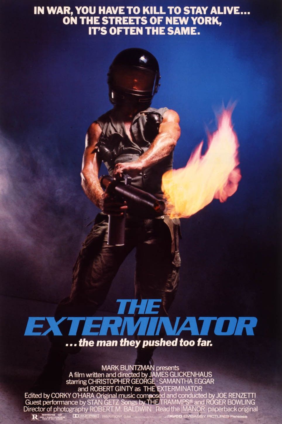L'affiche du film The Exterminator