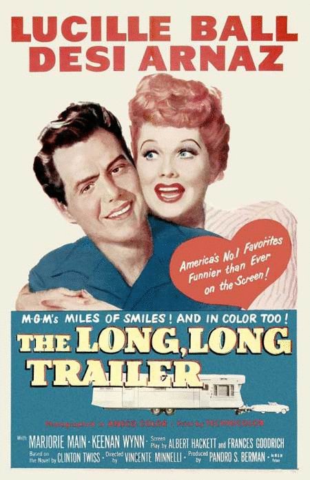 L'affiche du film The Long, Long Trailer
