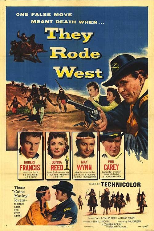 L'affiche du film They Rode West