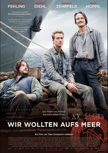 German poster of the movie Shores of Hope