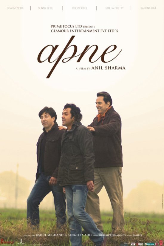 L'affiche originale du film Apne en Hindi