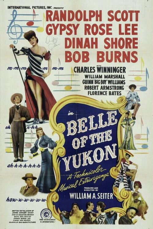 L'affiche du film Belle of the Yukon